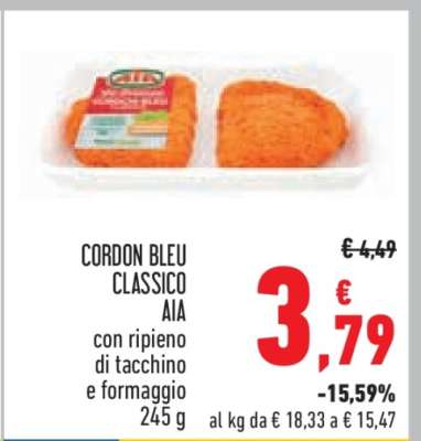 CORDON BLEU CLASSICO AIA