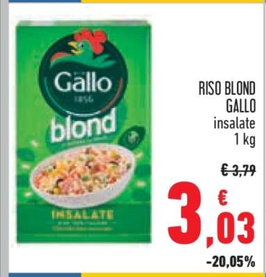 Riso Blond Gallo