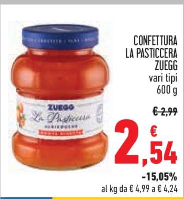 Confettura La Pasticcera Zuegg