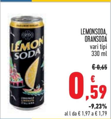 LEMONSODA, ORANSODA