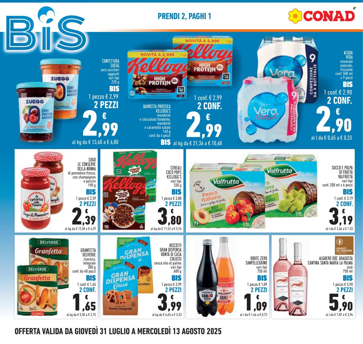 Volantino Conad - 31/7/2025 - 13/8/2025. Pagina 4