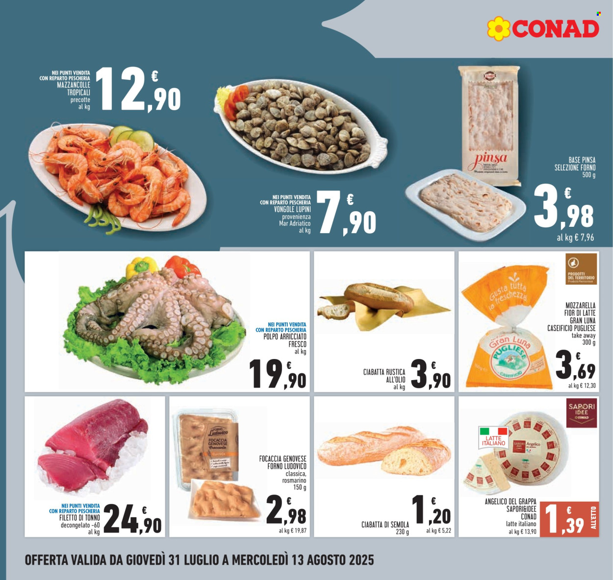 Volantino Conad - 31/7/2025 - 13/8/2025. Pagina 8