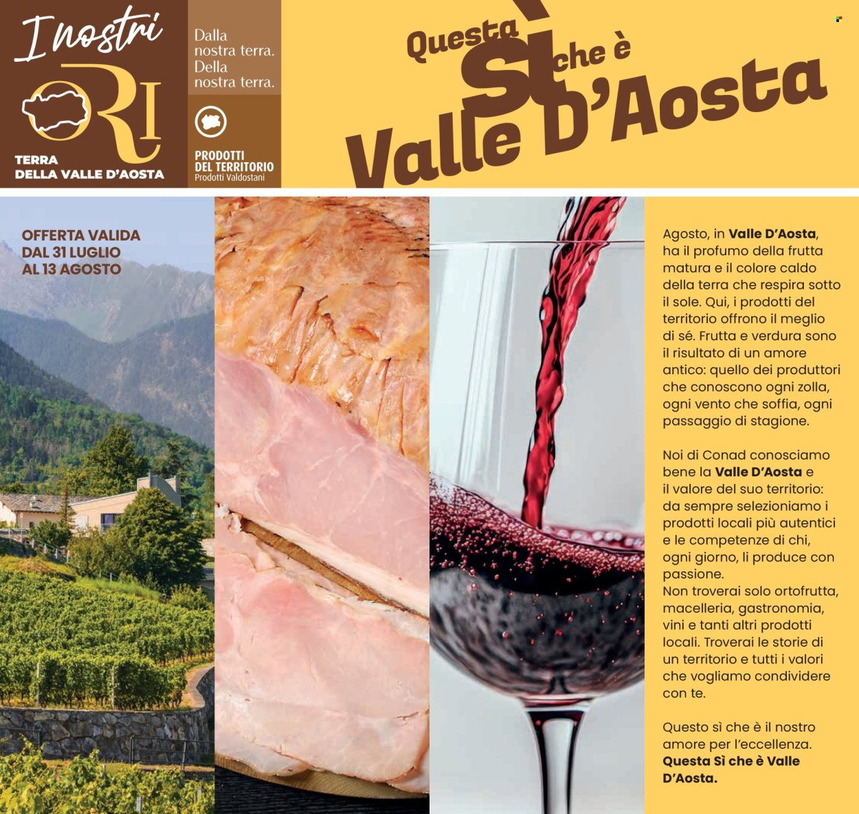 Volantino Conad - 31/7/2025 - 13/8/2025. Pagina 10