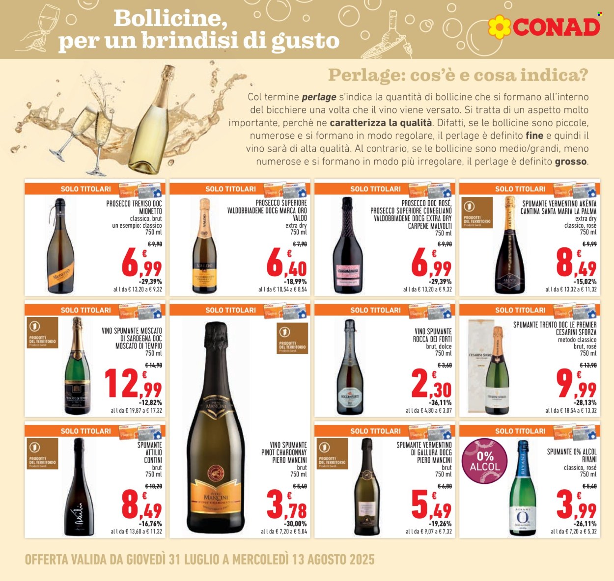 Volantino Conad - 31/7/2025 - 13/8/2025. Pagina 16