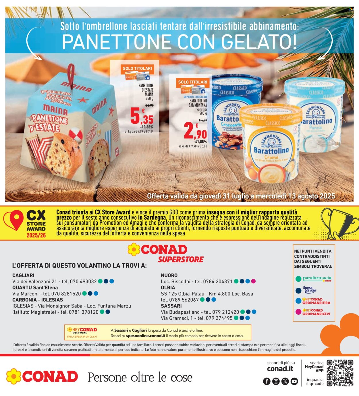 Volantino Conad - 31/7/2025 - 13/8/2025. Pagina 32
