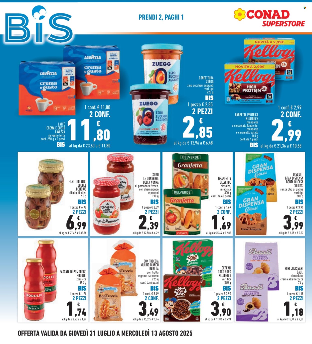 Volantino Conad Superstore - 31/7/2025 - 13/8/2025. Pagina 4