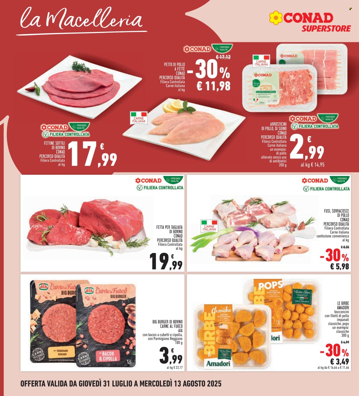 Volantino Conad Superstore - 31/7/2025 - 13/8/2025. Pagina 8
