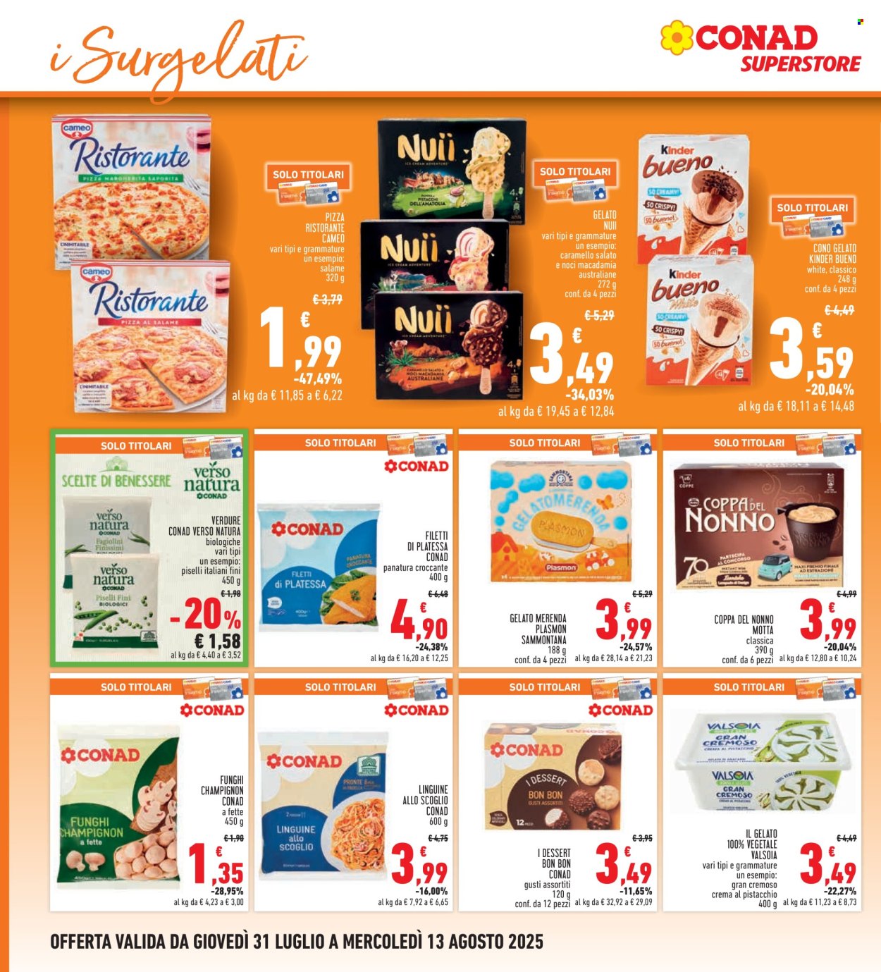 Volantino Conad Superstore - 31/7/2025 - 13/8/2025. Pagina 14