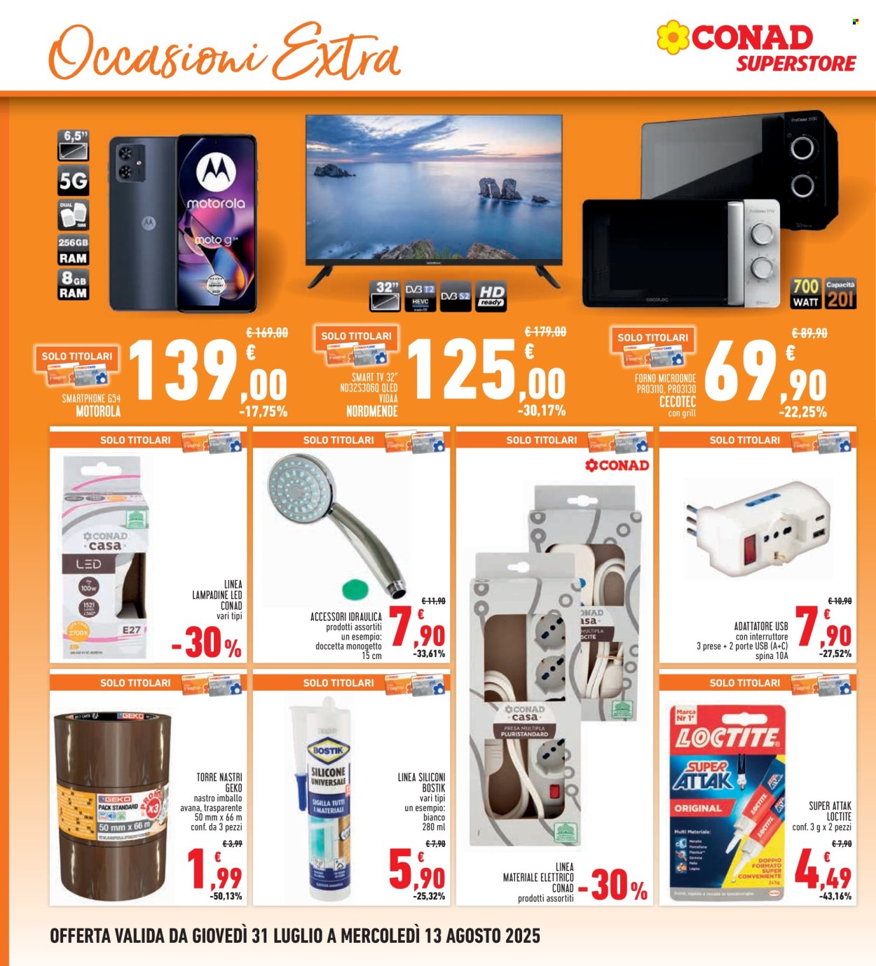 Volantino Conad Superstore - 31/7/2025 - 13/8/2025. Pagina 26
