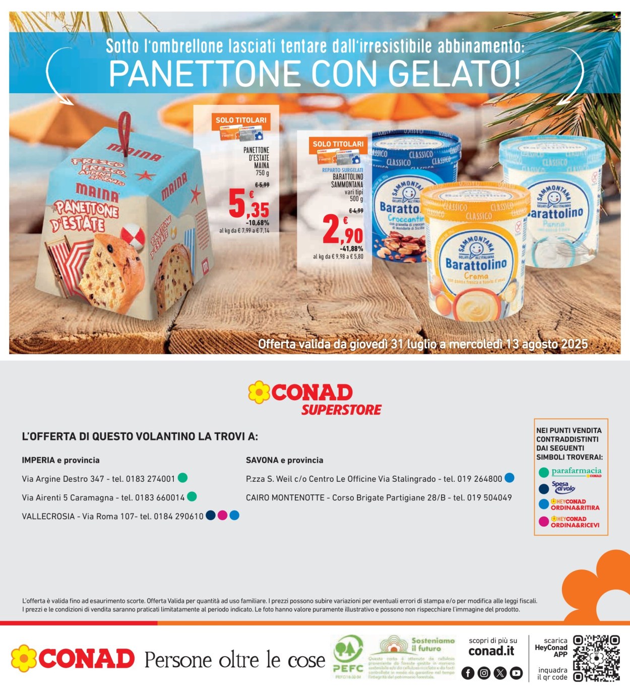 Volantino Conad Superstore - 31/7/2025 - 13/8/2025. Pagina 32