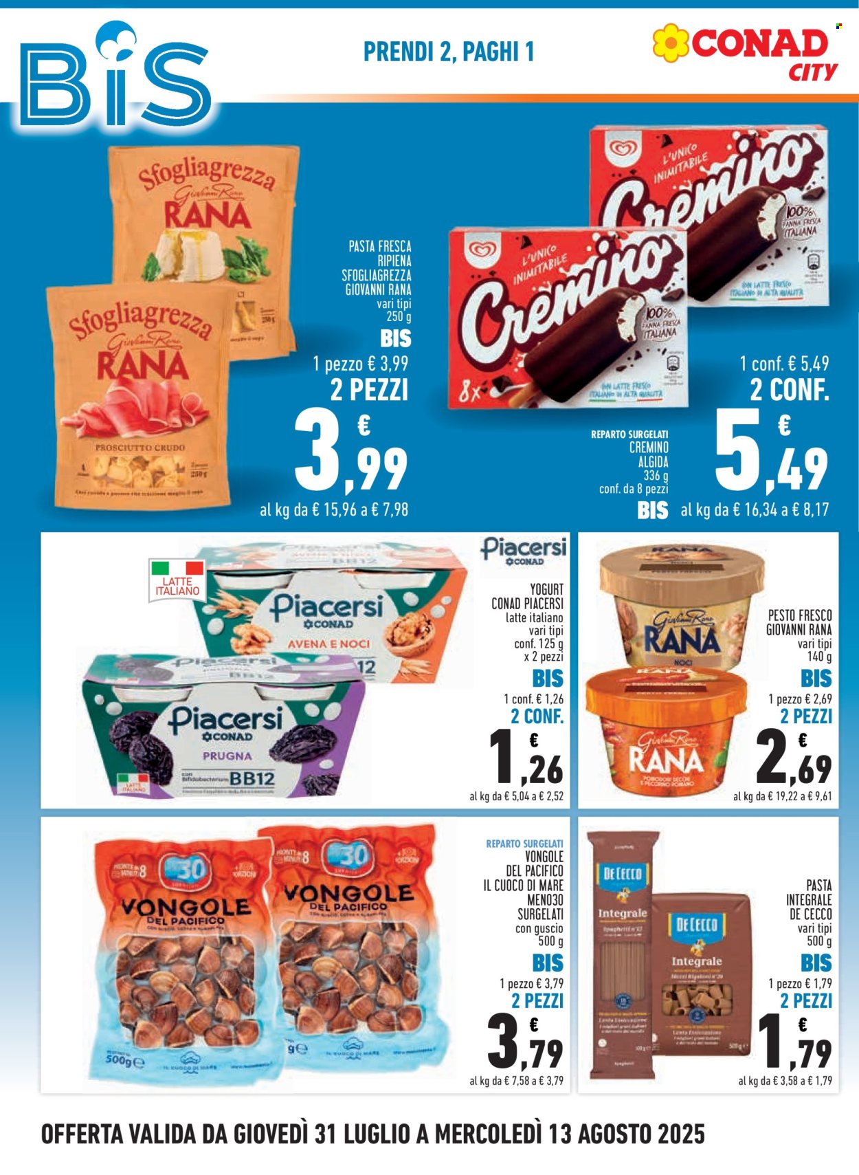 Volantino Conad - 31/7/2025 - 13/8/2025. Pagina 2