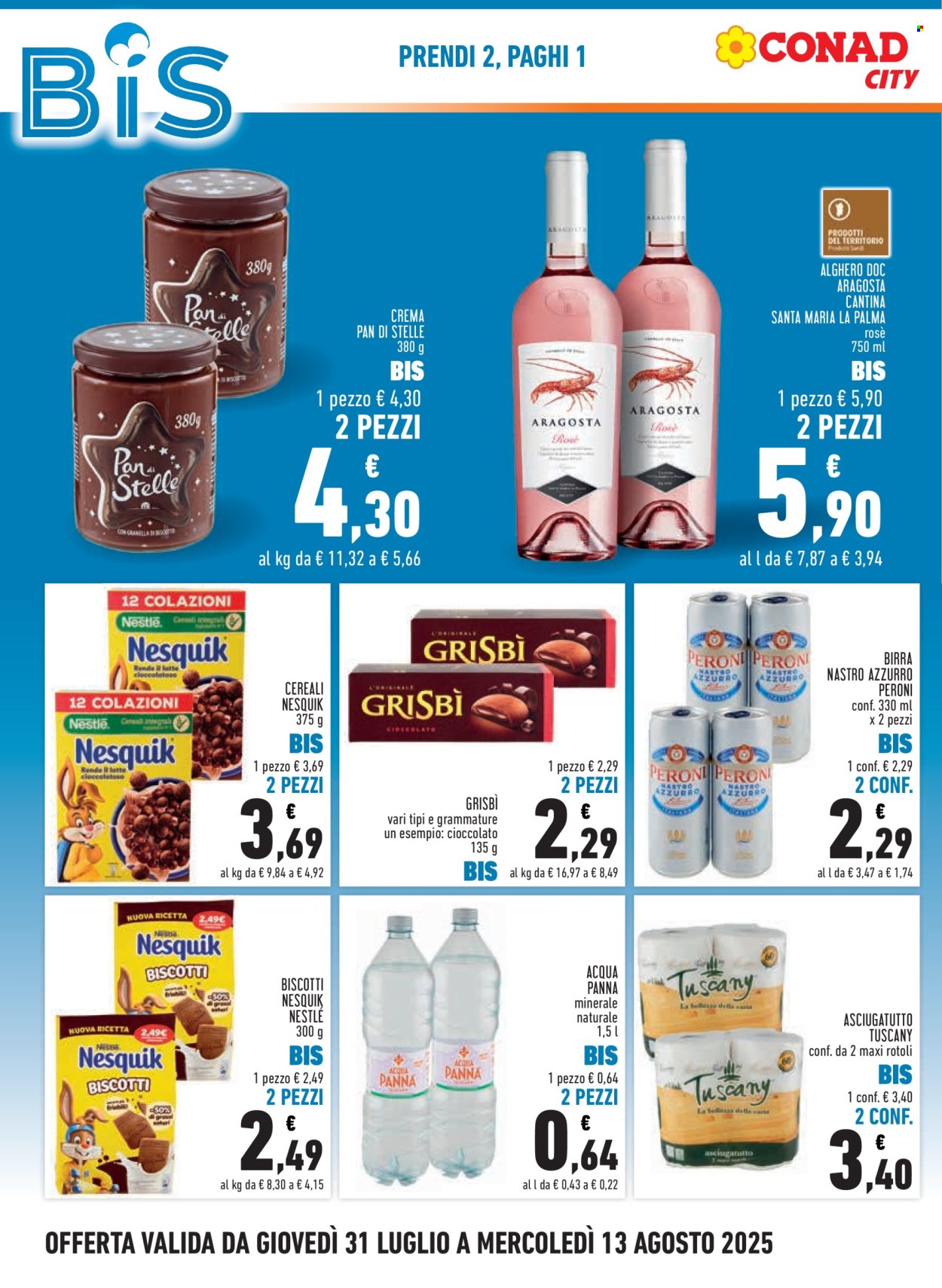 Volantino Conad - 31/7/2025 - 13/8/2025. Pagina 4