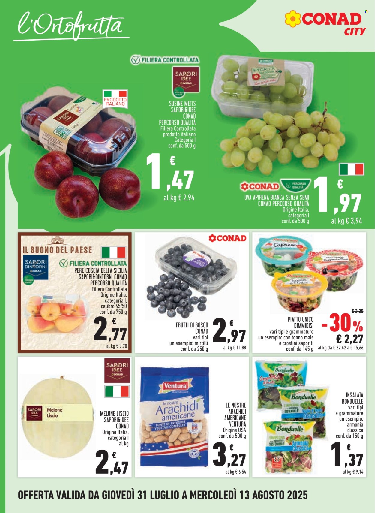 Volantino Conad - 31/7/2025 - 13/8/2025. Pagina 6