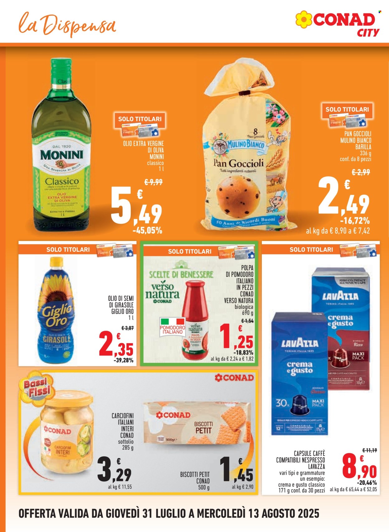Volantino Conad - 31/7/2025 - 13/8/2025. Pagina 12