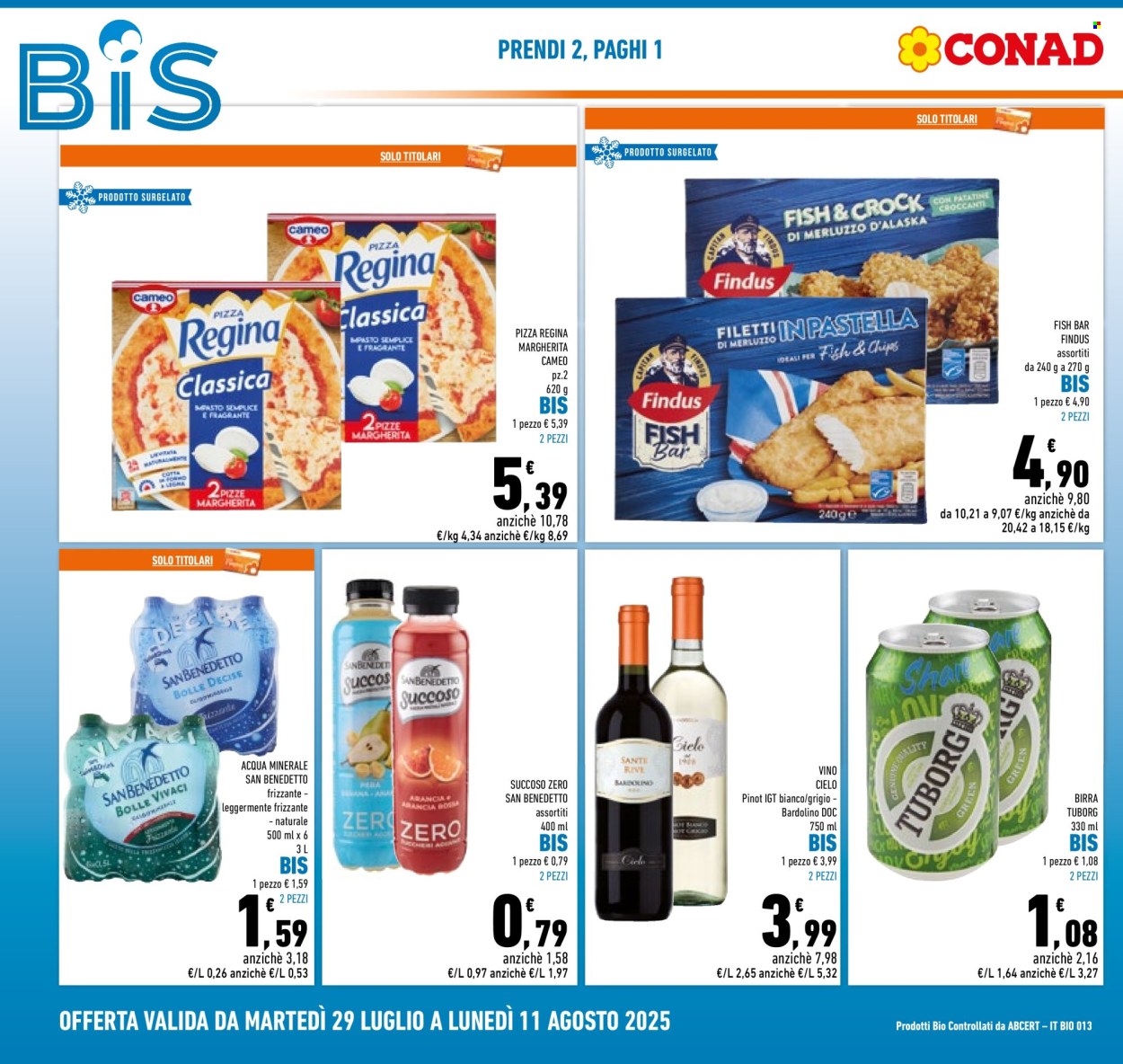 Volantino Conad - 29/7/2025 - 11/8/2025. Pagina 4