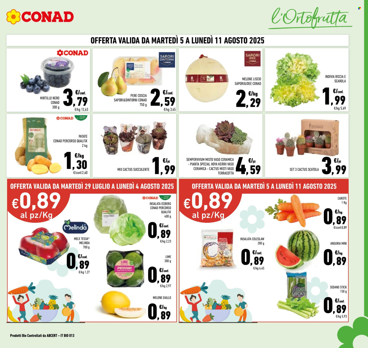 Volantino Conad - 29/7/2025 - 11/8/2025. Pagina 7