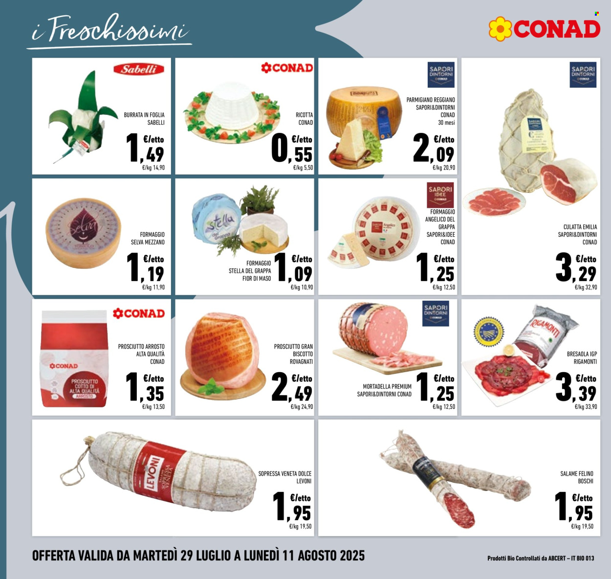 Volantino Conad - 29/7/2025 - 11/8/2025. Pagina 10