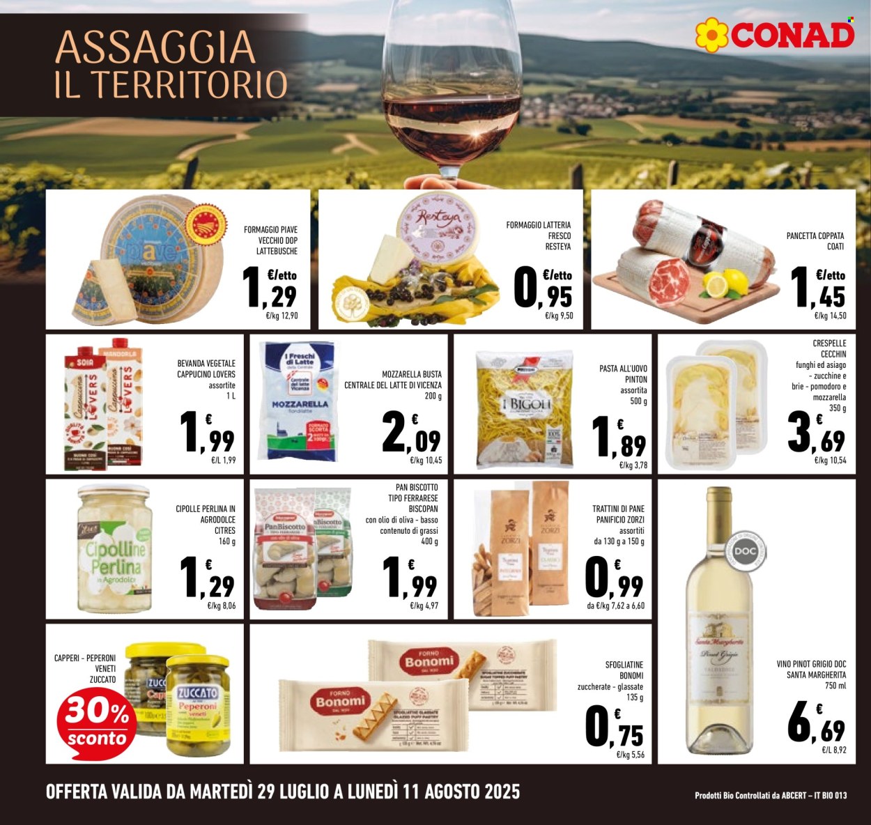 Volantino Conad - 29/7/2025 - 11/8/2025. Pagina 12