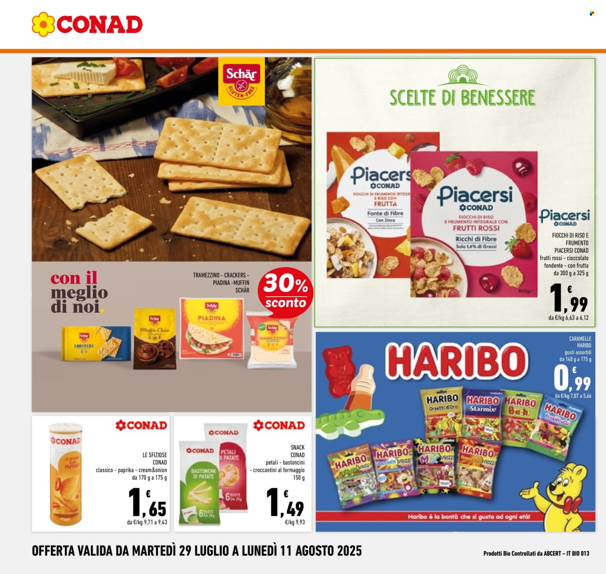 Volantino Conad - 29/7/2025 - 11/8/2025. Pagina 18