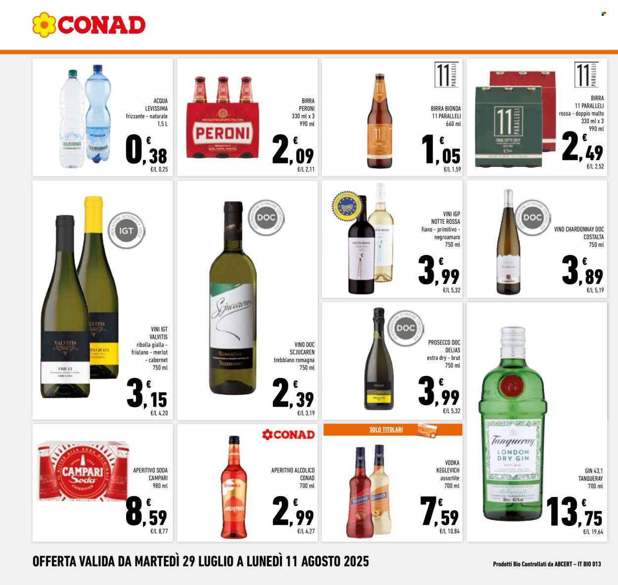 Volantino Conad - 29/7/2025 - 11/8/2025. Pagina 22