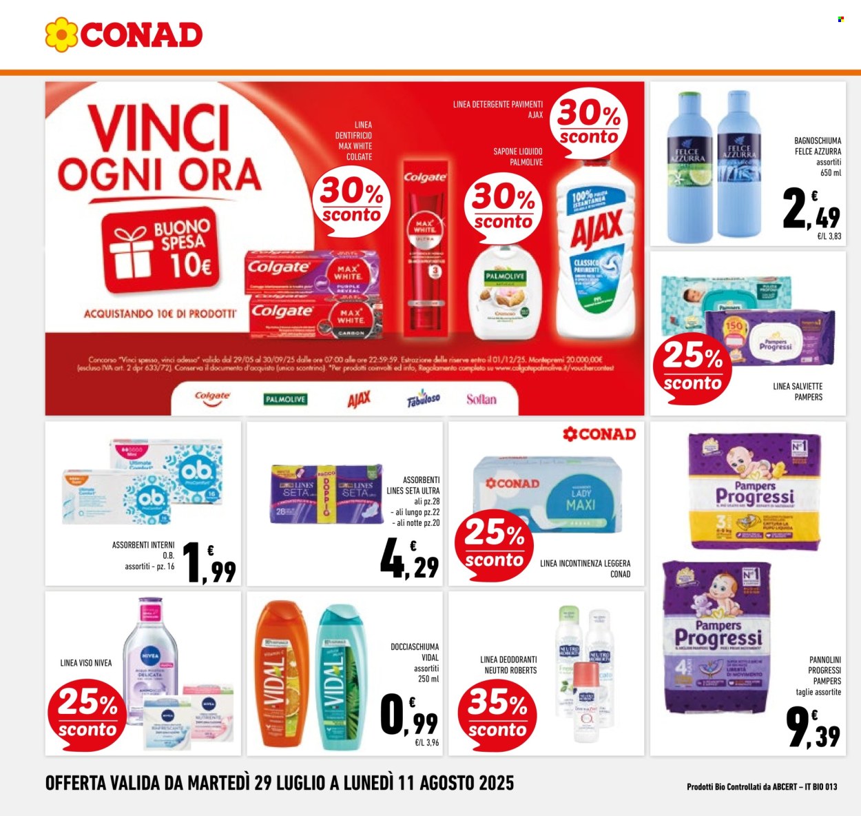 Volantino Conad - 29/7/2025 - 11/8/2025. Pagina 24