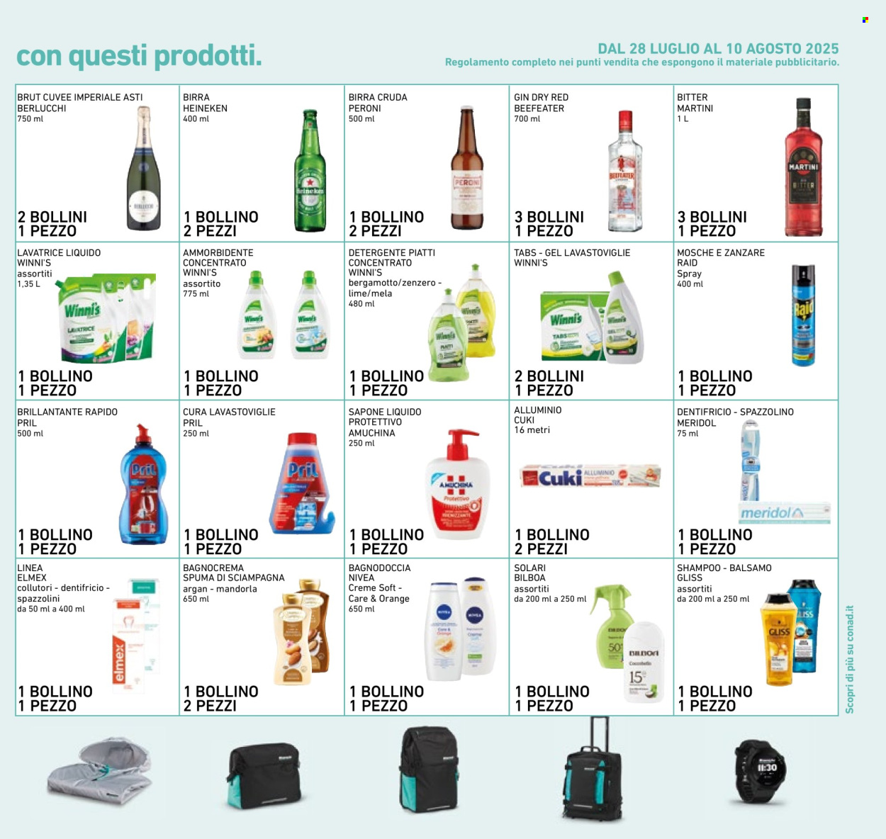 Volantino Conad - 29/7/2025 - 11/8/2025. Pagina 27