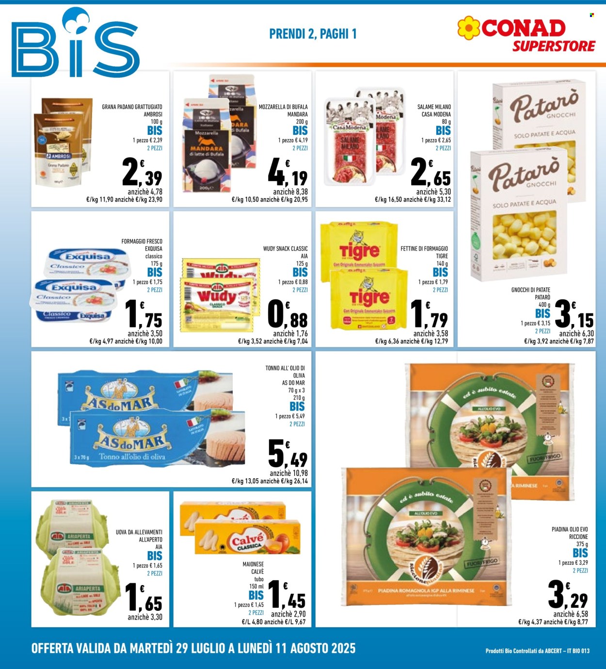 Volantino Conad Superstore - 29/7/2025 - 11/8/2025. Pagina 2