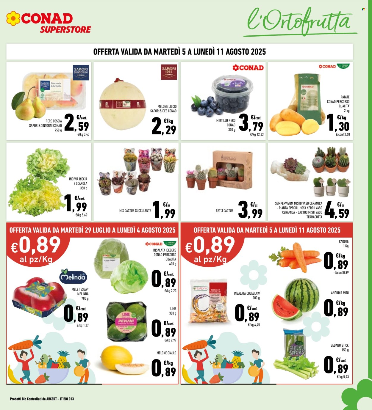 Volantino Conad Superstore - 29/7/2025 - 11/8/2025. Pagina 7