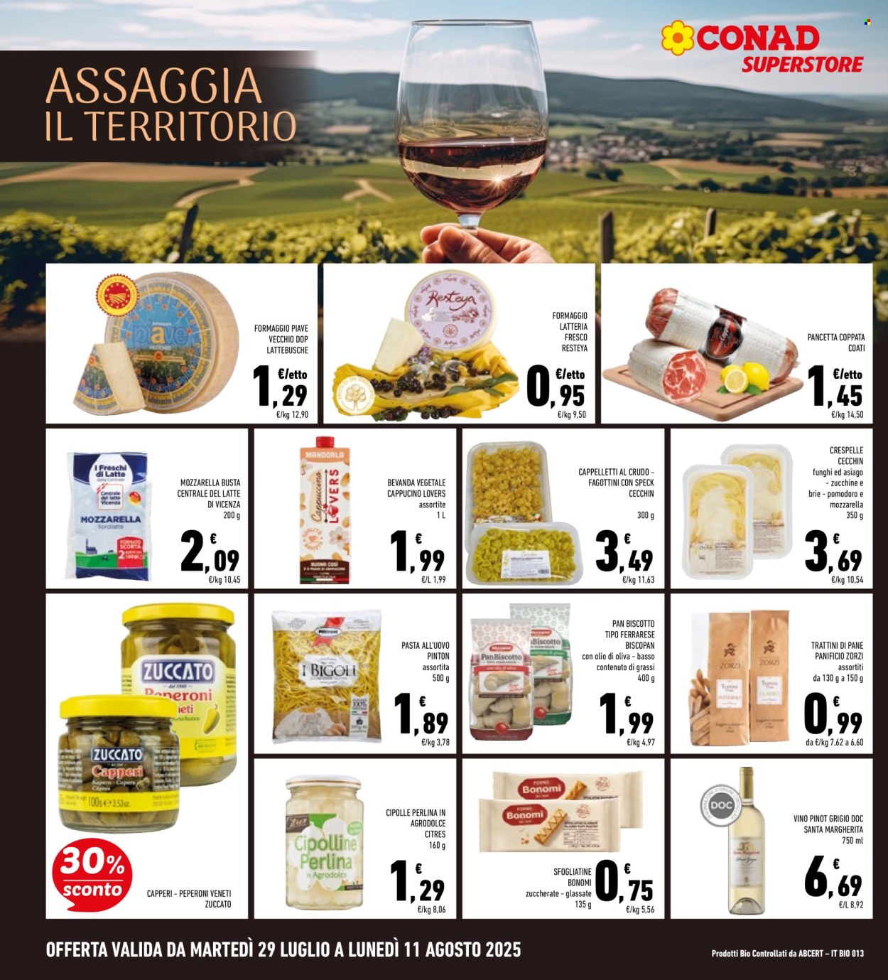 Volantino Conad Superstore - 29/7/2025 - 11/8/2025. Pagina 12