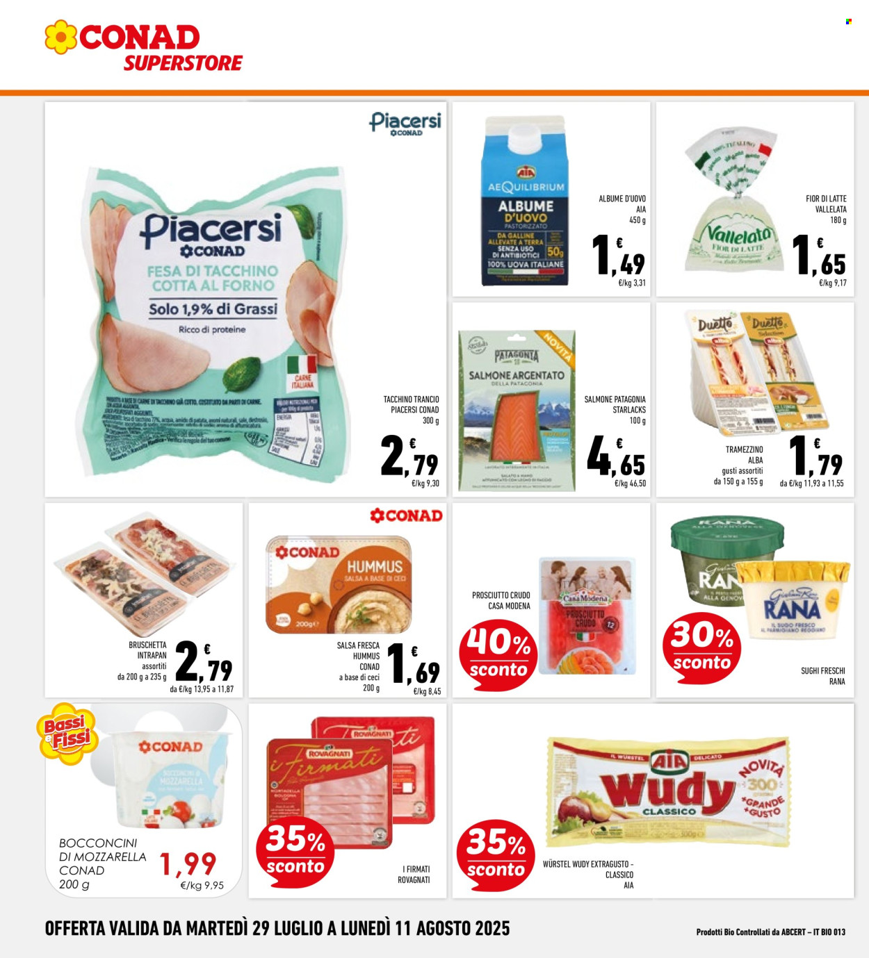 Volantino Conad Superstore - 29/7/2025 - 11/8/2025. Pagina 14