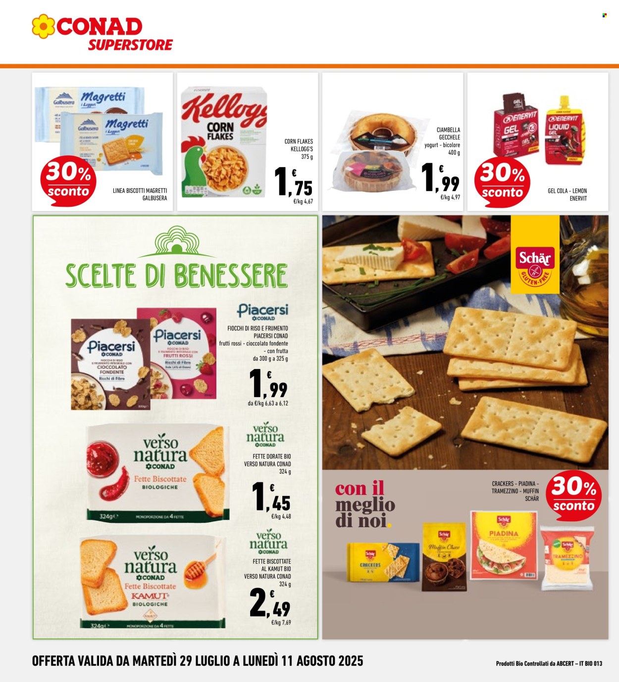 Volantino Conad Superstore - 29/7/2025 - 11/8/2025. Pagina 20