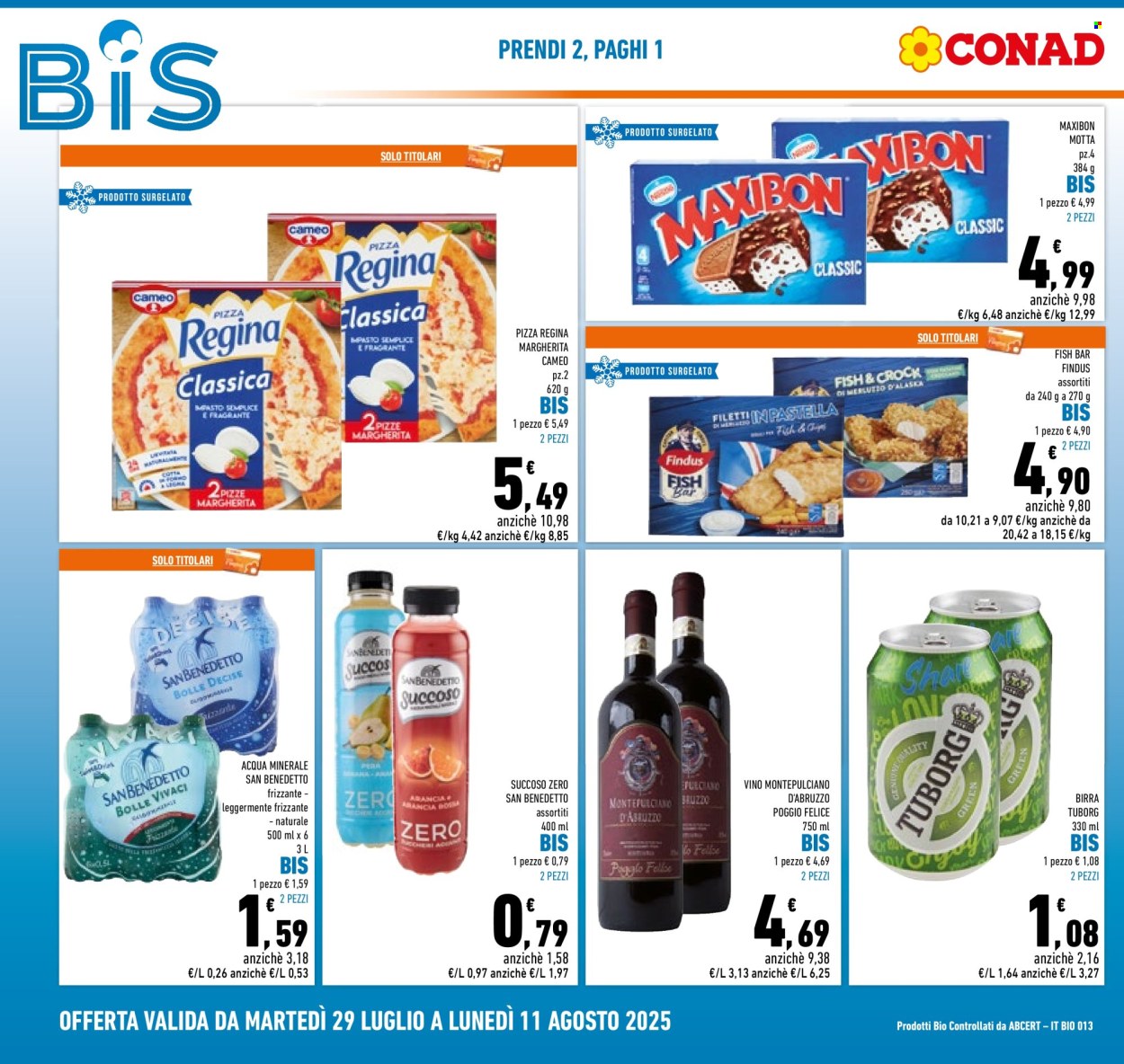 Volantino Conad - 29/7/2025 - 11/8/2025. Pagina 4