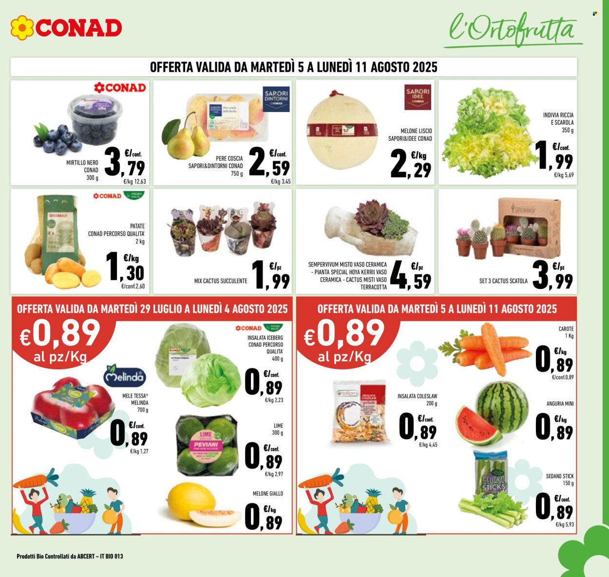 Volantino Conad - 29/7/2025 - 11/8/2025. Pagina 7