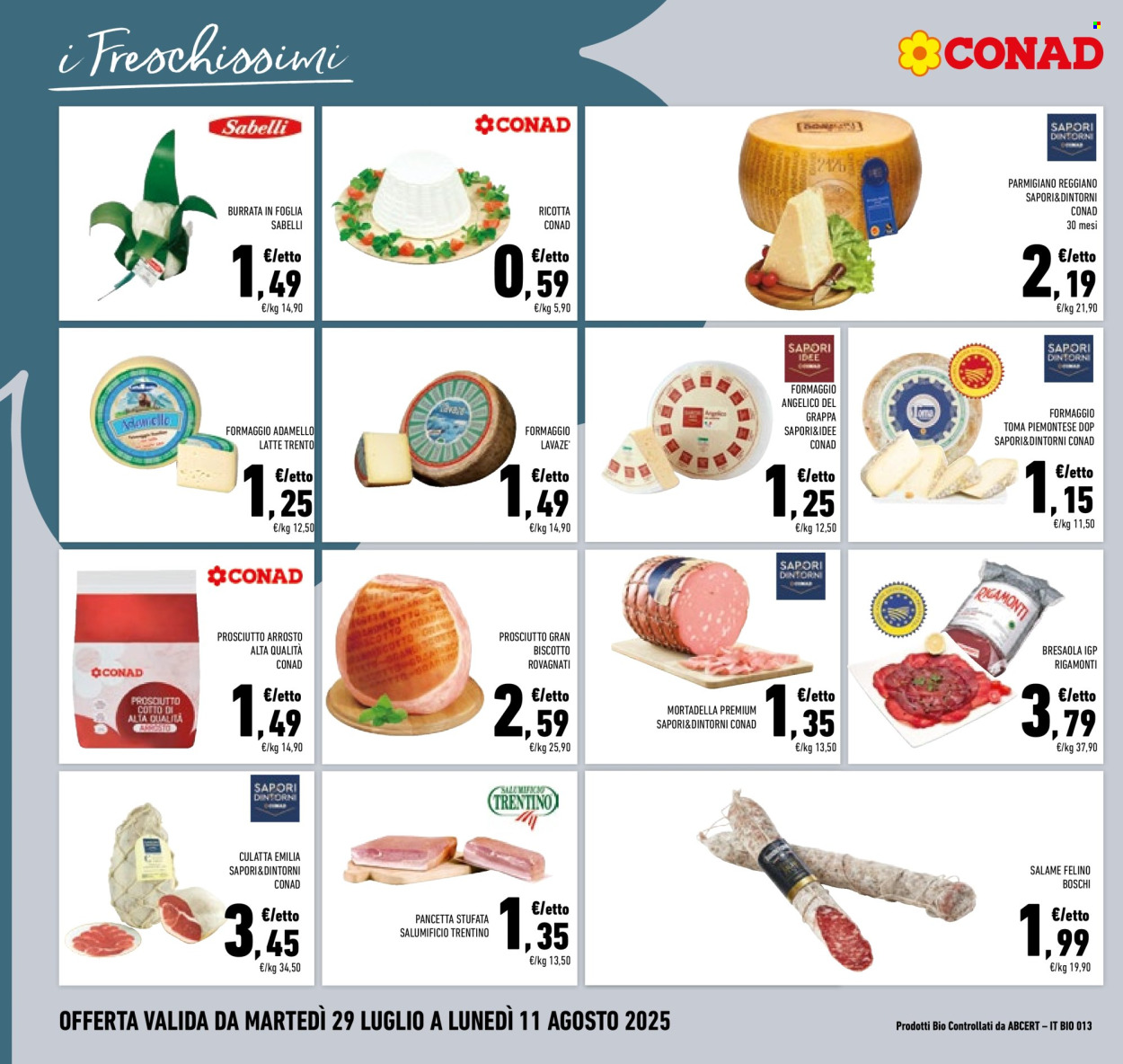 Volantino Conad - 29/7/2025 - 11/8/2025. Pagina 10