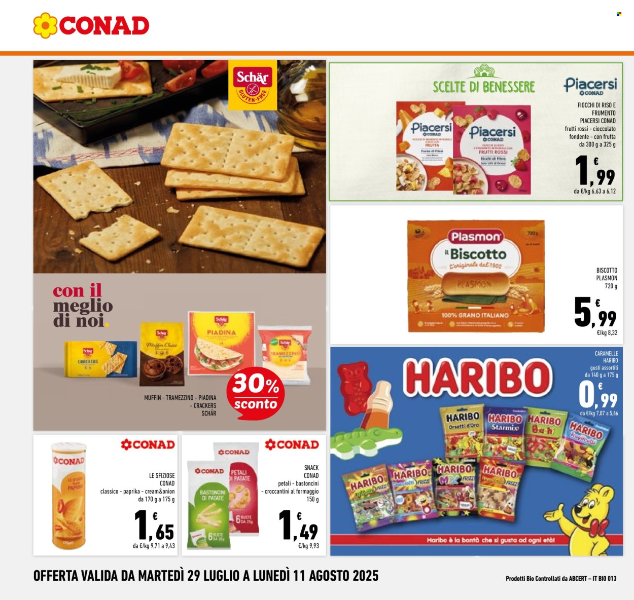 Volantino Conad - 29/7/2025 - 11/8/2025. Pagina 18