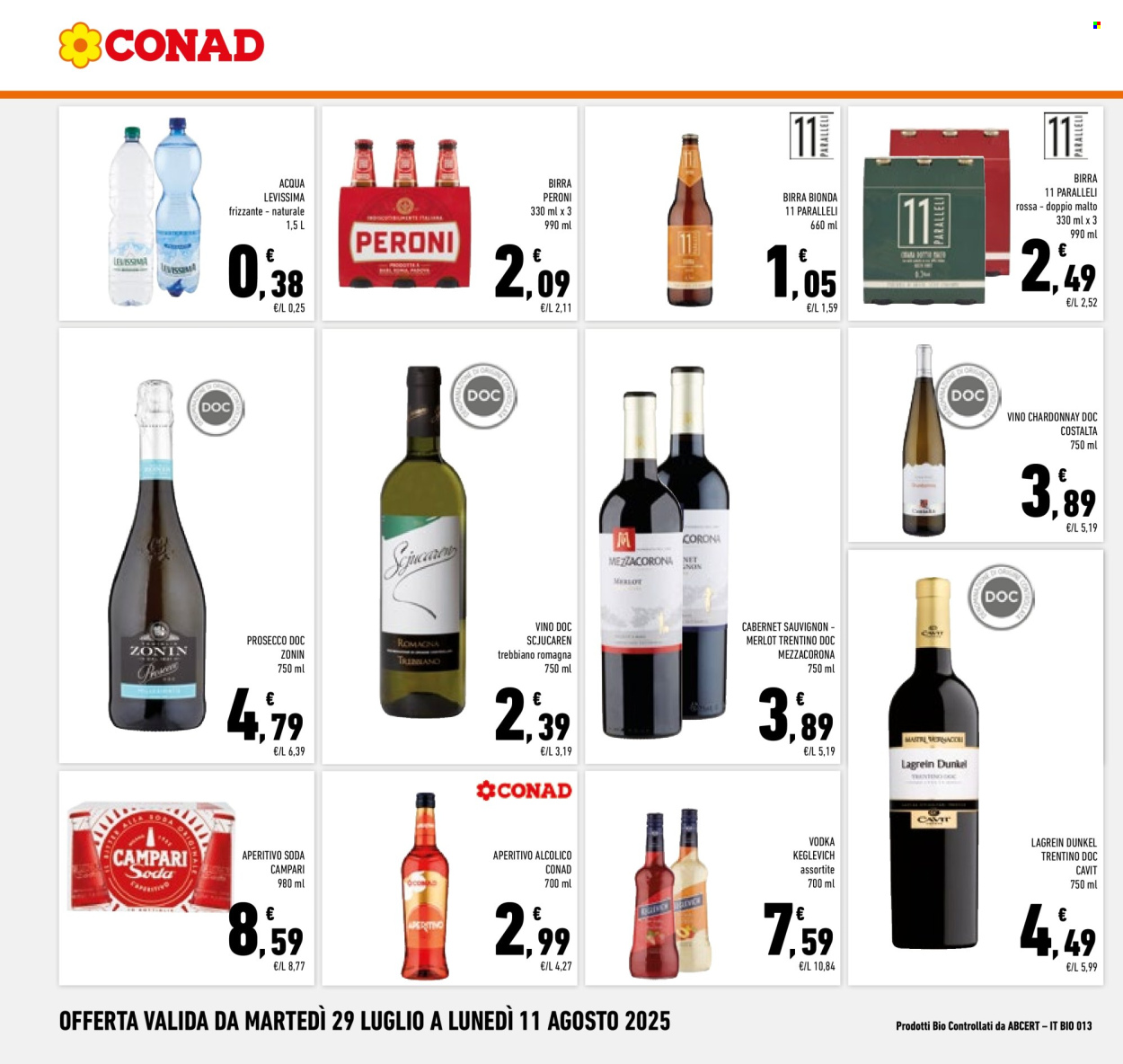 Volantino Conad - 29/7/2025 - 11/8/2025. Pagina 22