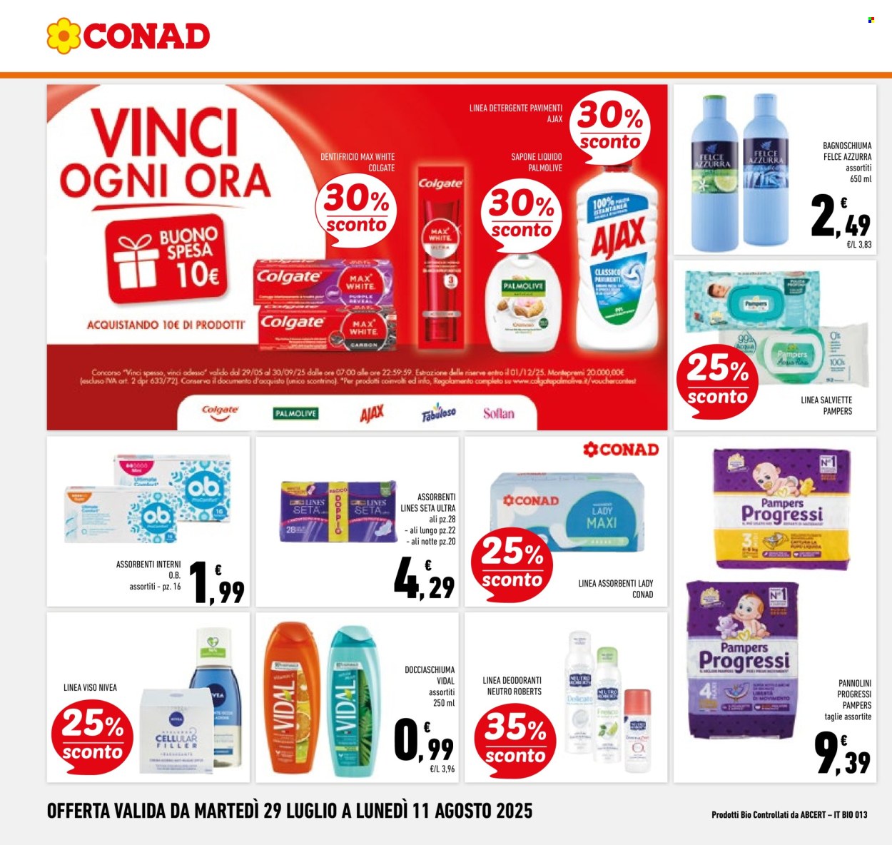 Volantino Conad - 29/7/2025 - 11/8/2025. Pagina 24