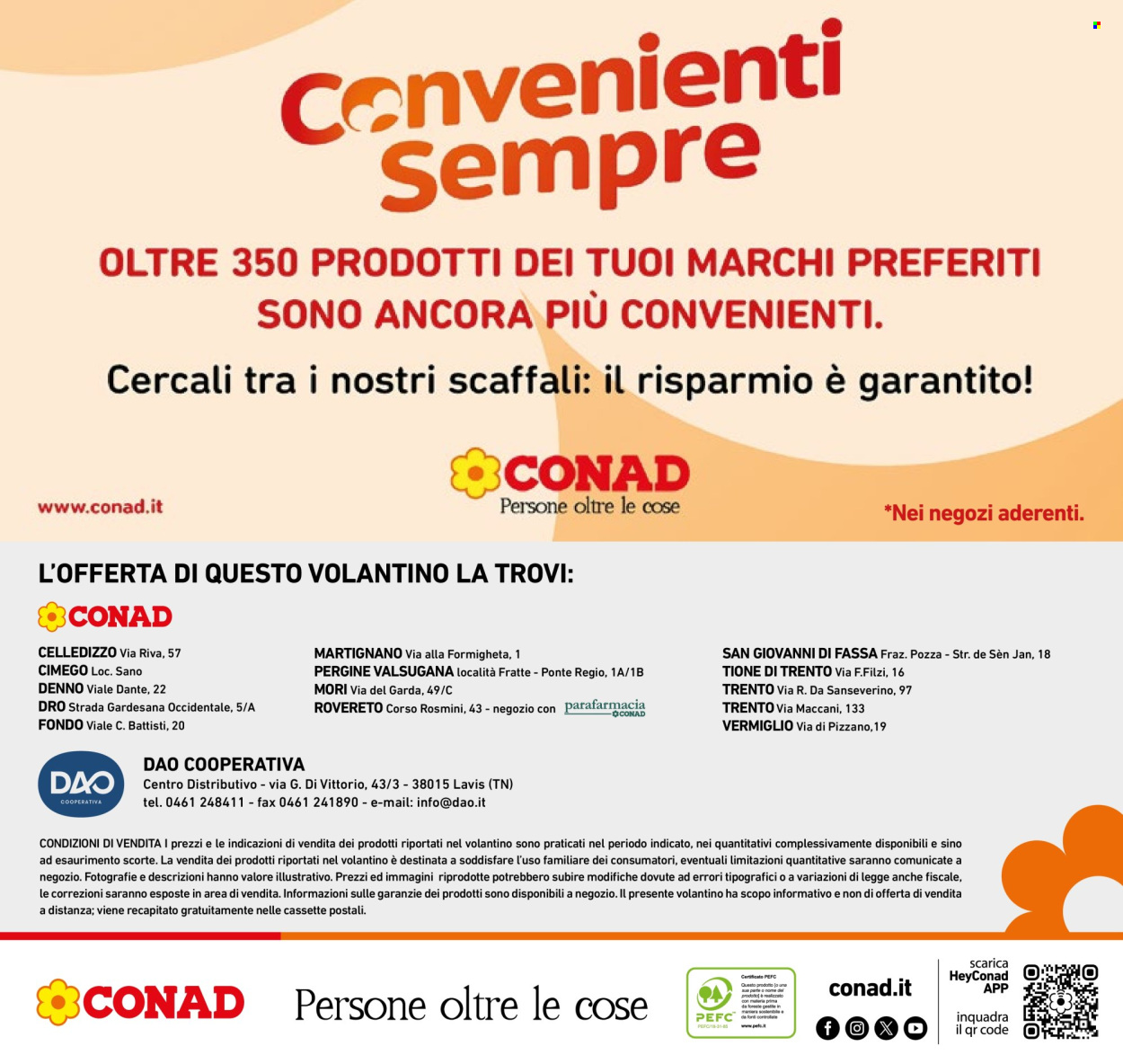 Volantino Conad - 29/7/2025 - 11/8/2025. Pagina 28