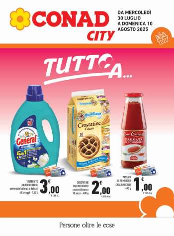 Volantino Conad - 30/7/2025 - 10/8/2025.