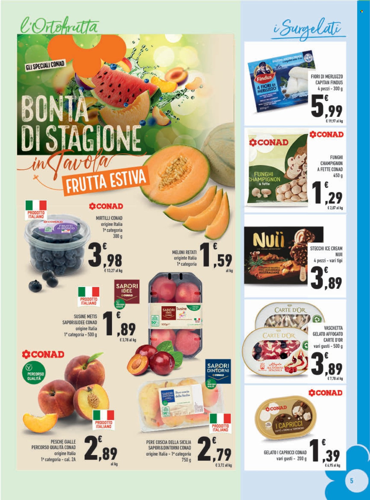 Volantino Conad - 30/7/2025 - 10/8/2025. Pagina 5