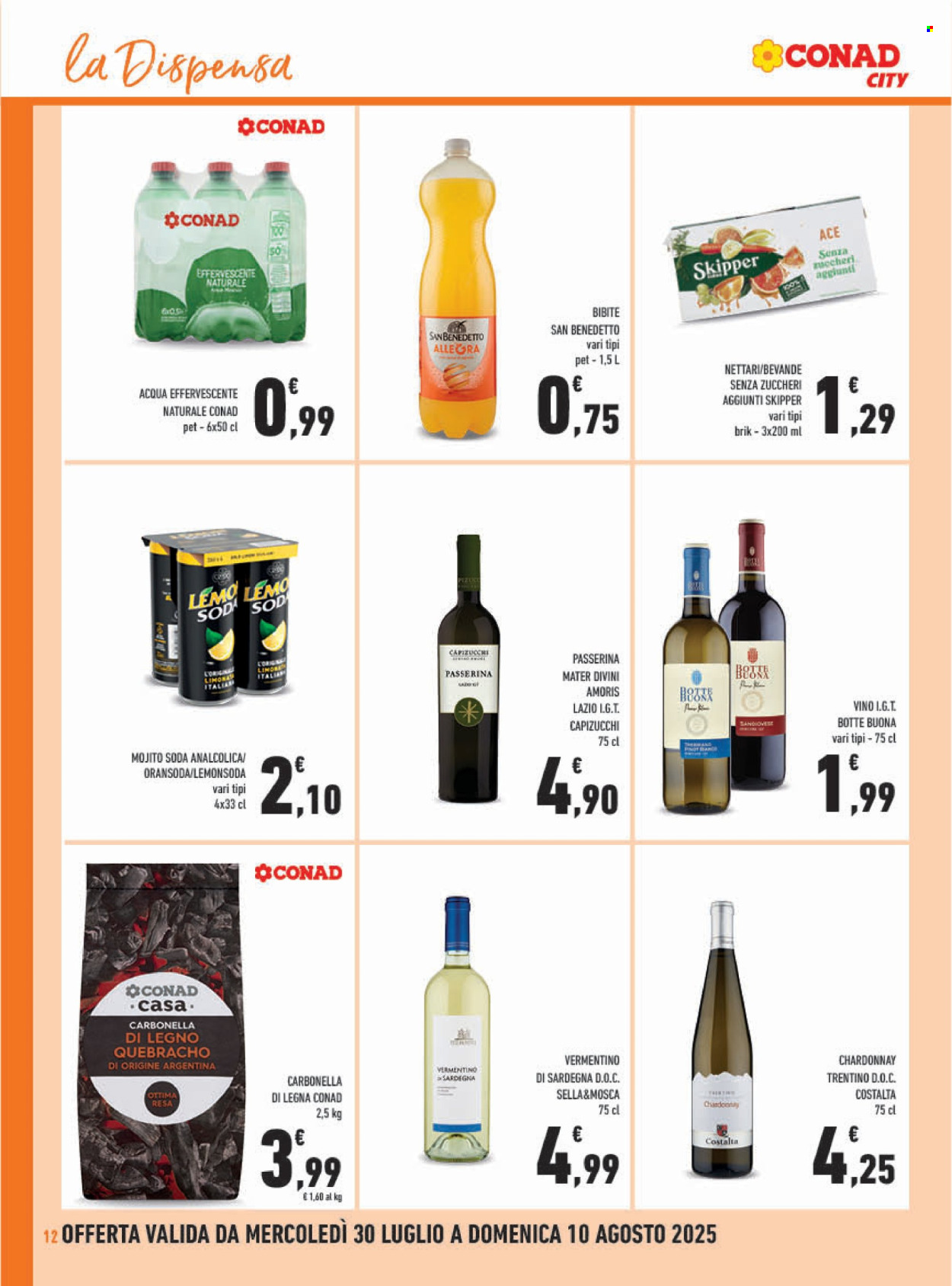 Volantino Conad - 30/7/2025 - 10/8/2025. Pagina 12