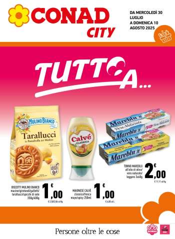 Volantino Conad - 30/7/2025 - 10/8/2025.
