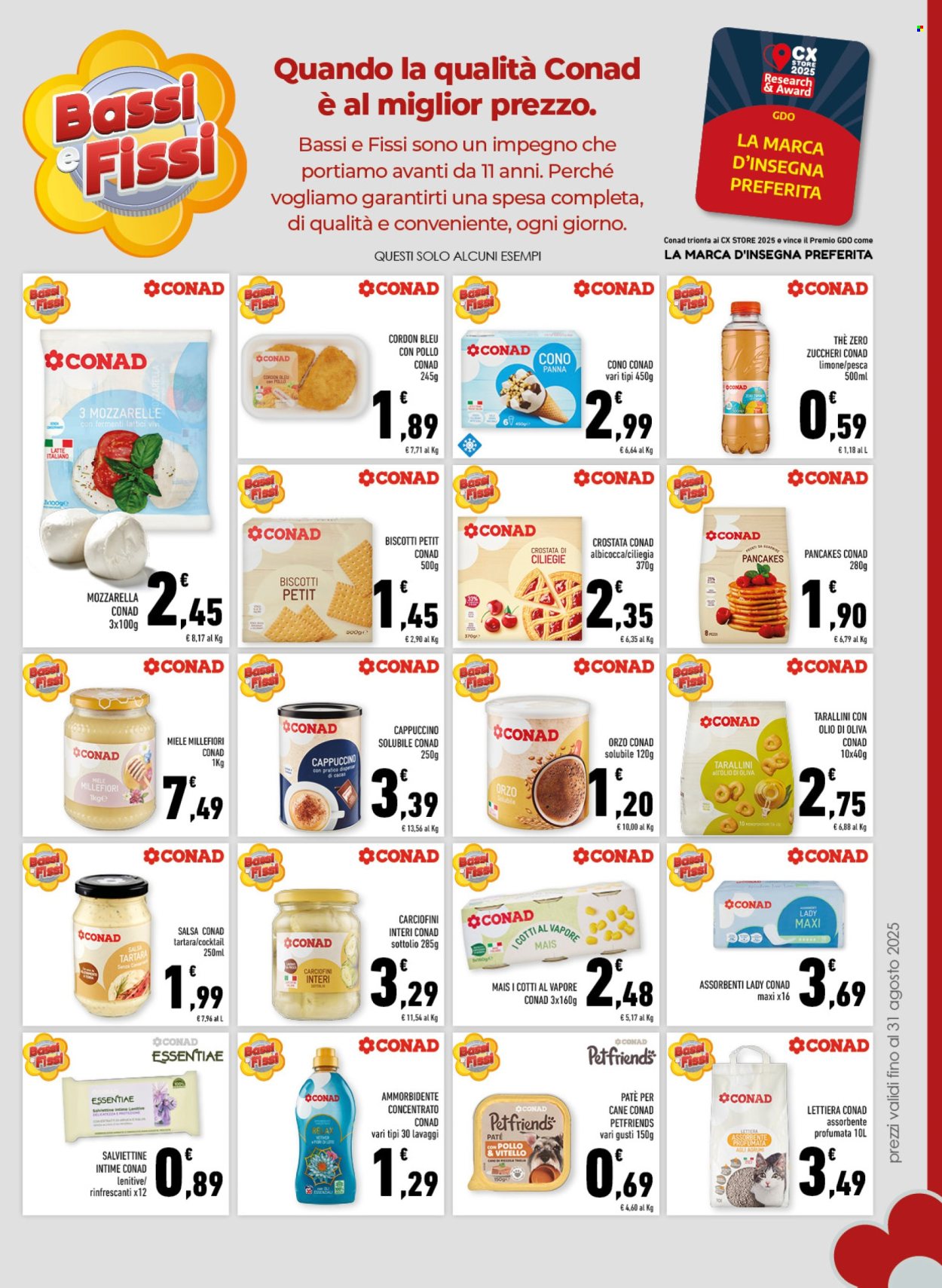 Volantino Conad - 30/7/2025 - 10/8/2025. Pagina 3