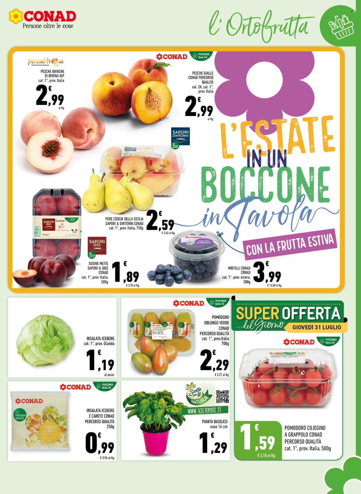 Volantino Conad - 30/7/2025 - 10/8/2025. Pagina 5