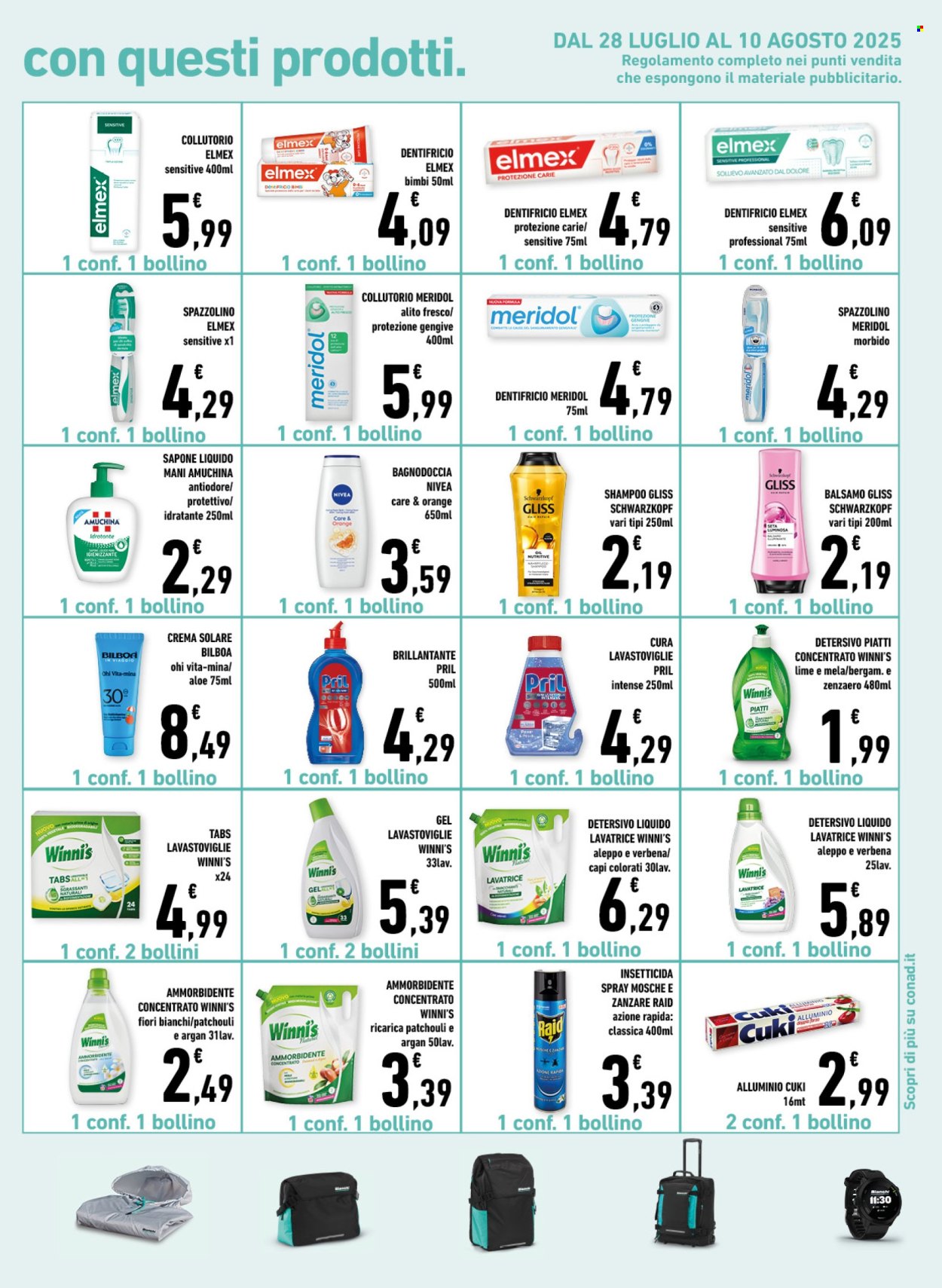 Volantino Conad - 30/7/2025 - 10/8/2025. Pagina 15