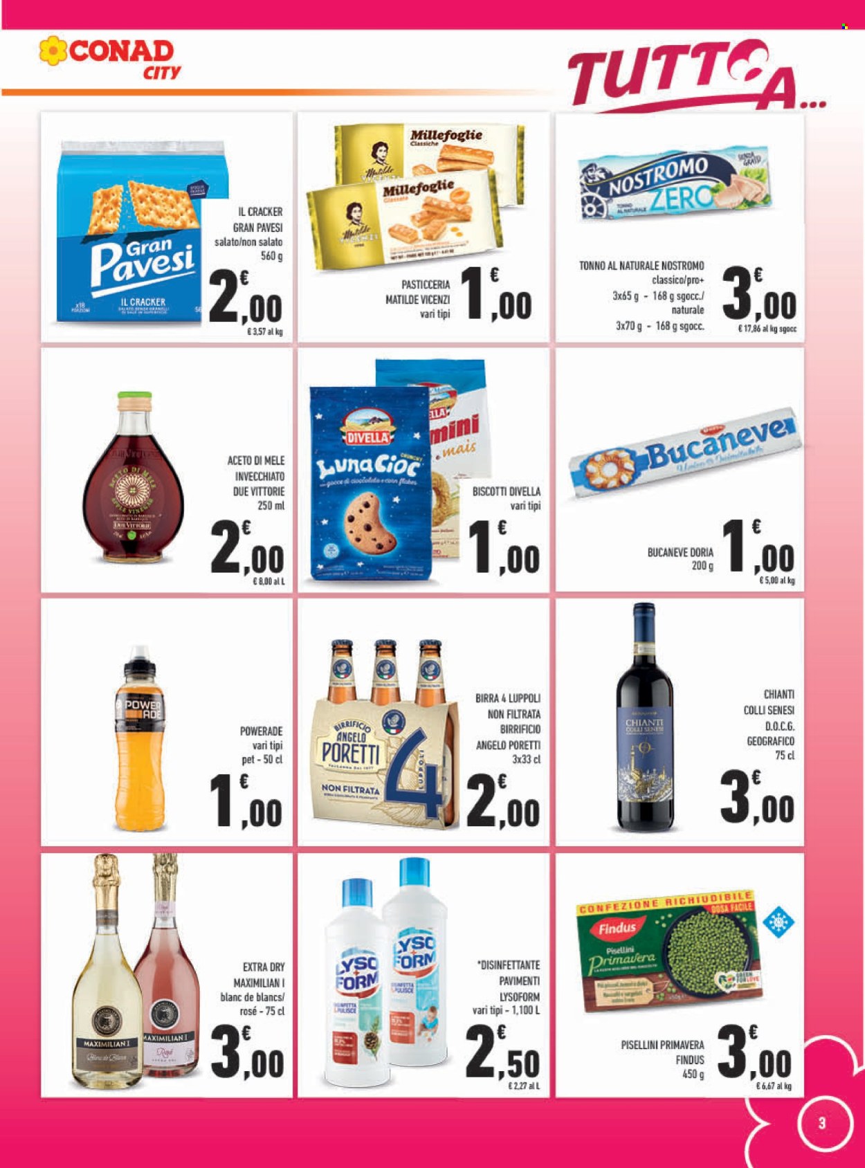 Volantino Conad City - 30/7/2025 - 10/8/2025. Pagina 3
