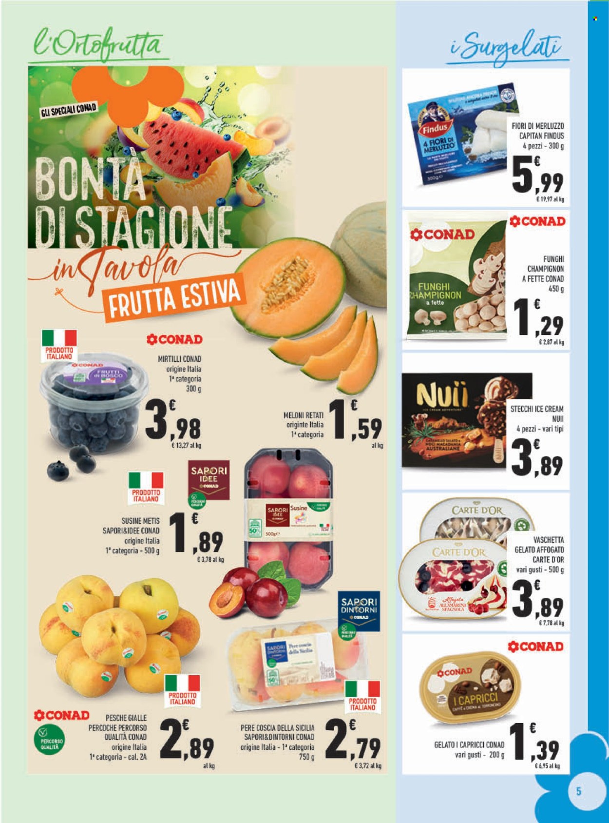 Volantino Conad City - 30/7/2025 - 10/8/2025. Pagina 5