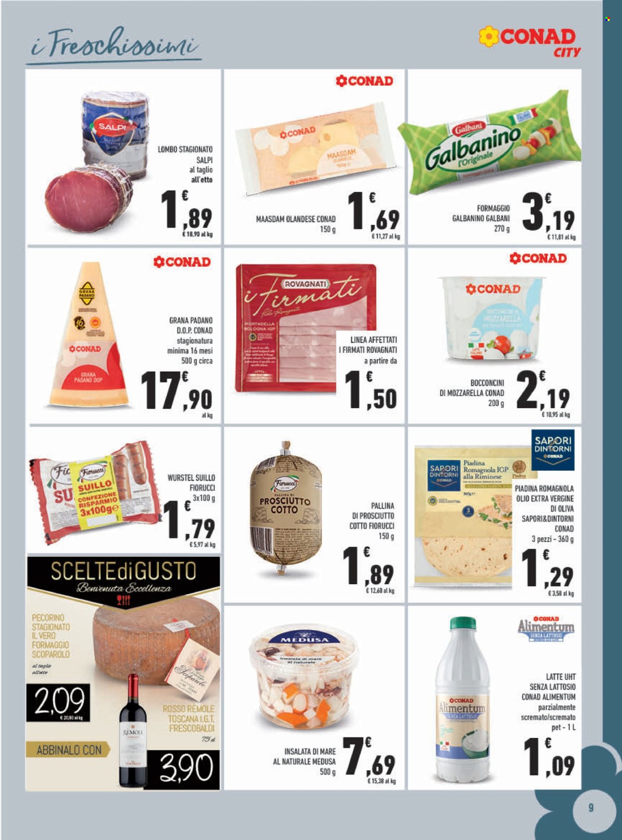 Volantino Conad City - 30/7/2025 - 10/8/2025. Pagina 9