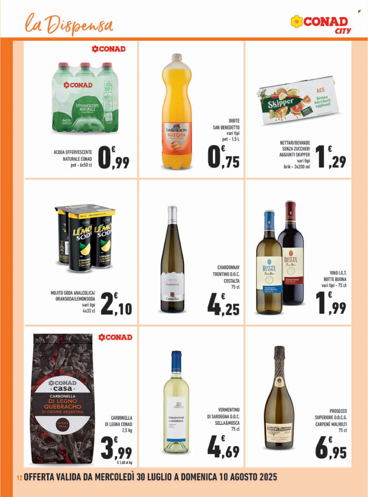 Volantino Conad City - 30/7/2025 - 10/8/2025. Pagina 12