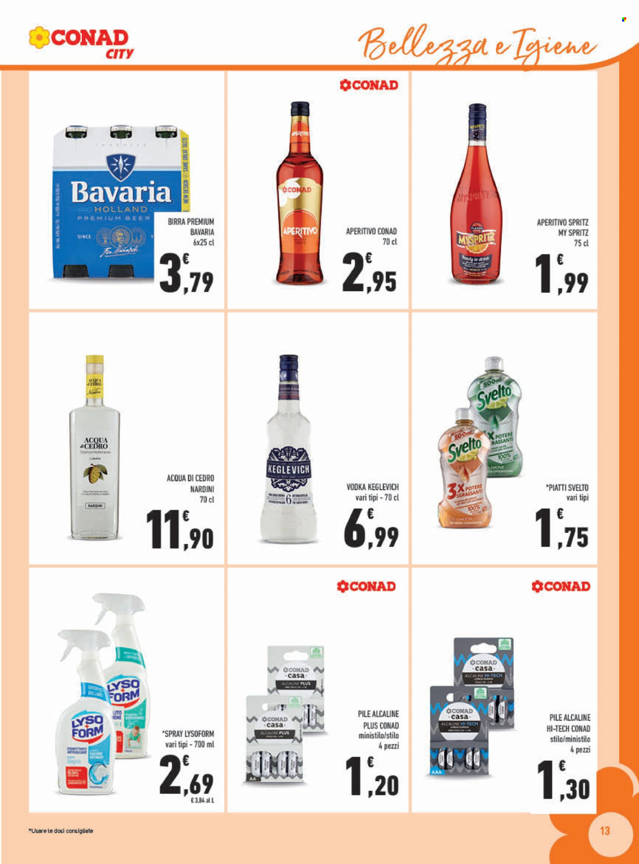 Volantino Conad City - 30/7/2025 - 10/8/2025. Pagina 13